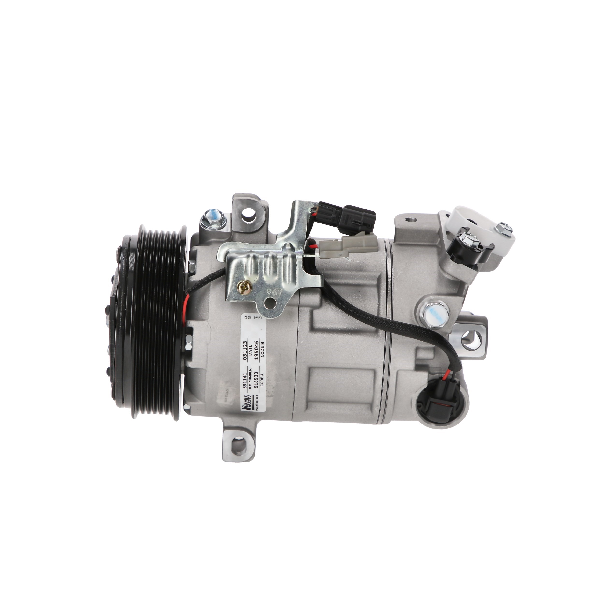 NISSAN QASHQAI 2022 aircon compressor NISSENS 891141
