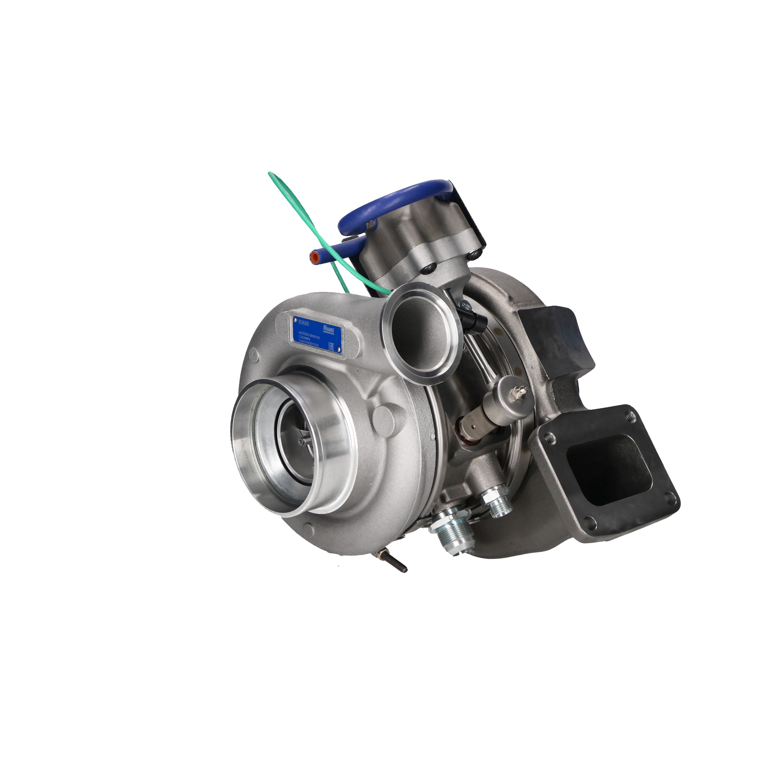 NISSENS Exhaust Turbocharger, Oil-cooled, Water-cooled, pneumatic, with gaskets/seals, without exhaust manifold Turbo 93665 buy