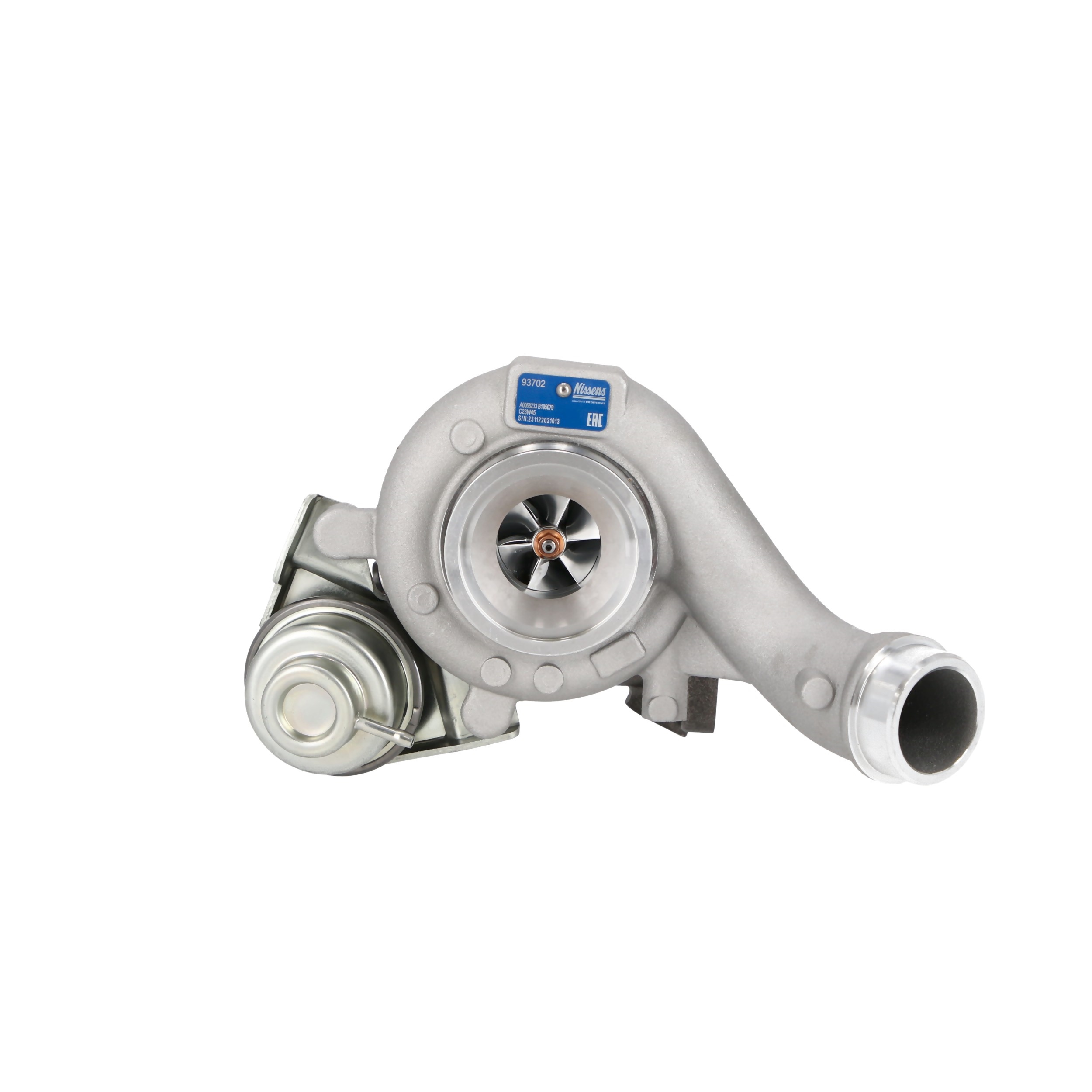 93702 Turbocharger NISSENS 71796708 FIAT