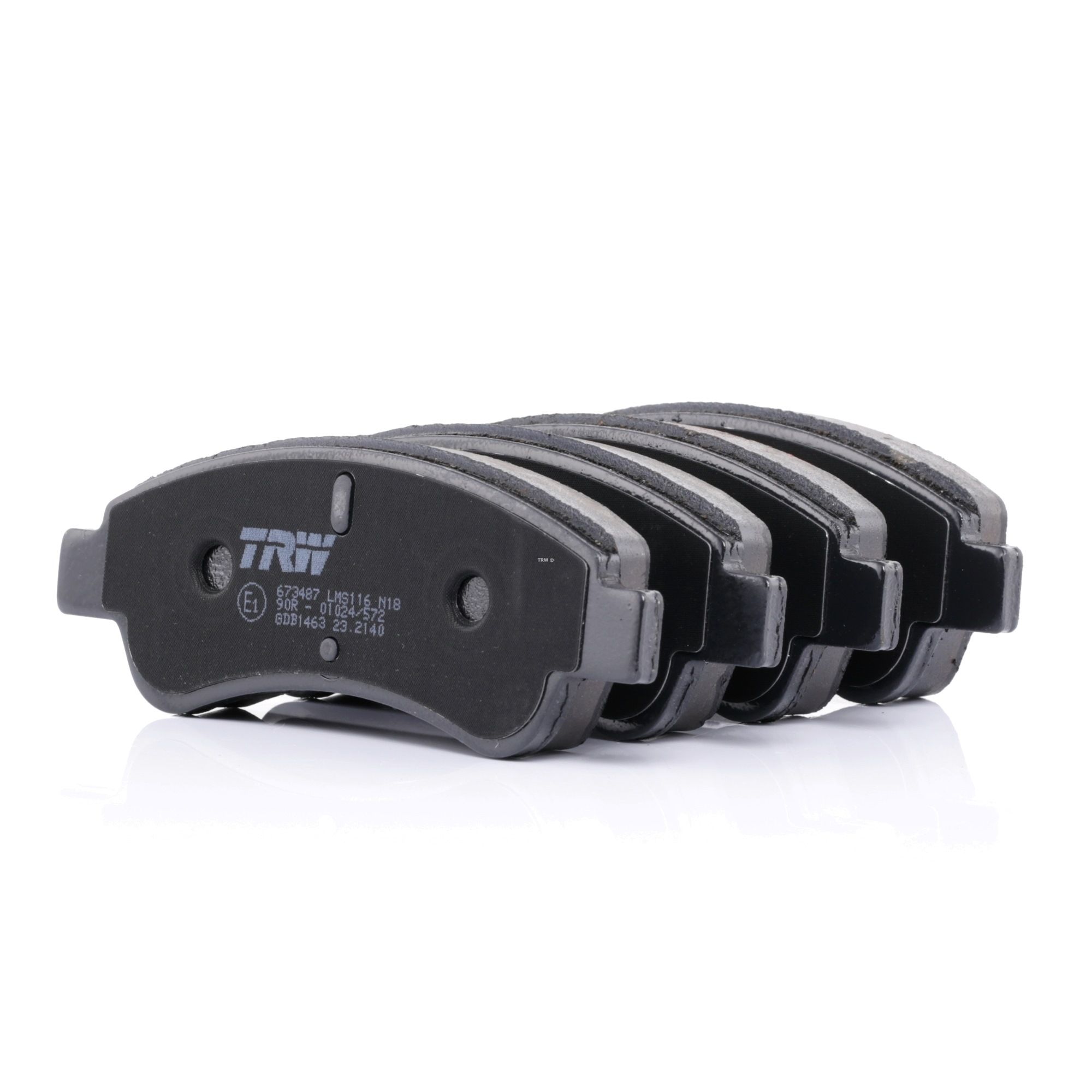 TRW GDB1465 Kit Pastiglie Freno Con Accessori E Sensore Usura Per Renault/Dacia