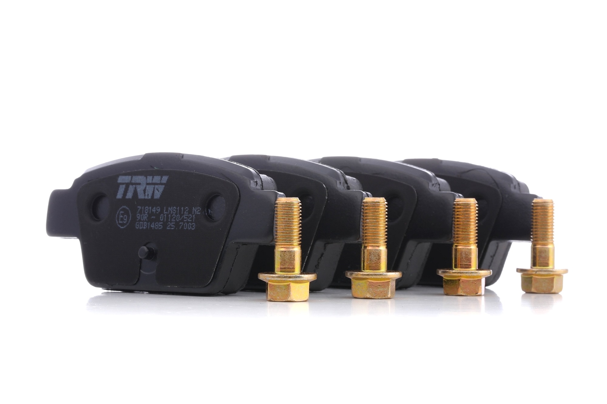 23714 TRW COTEC nicht für Verschleißwarnanzeiger vorbereitet, mit Bremssattelschrauben, mit Zubehör Höhe: 42,8mm, Breite: 95,0mm, Dicke/Stärke: 16,3mm Bremsbelagsatz GDB1485 günstig kaufen