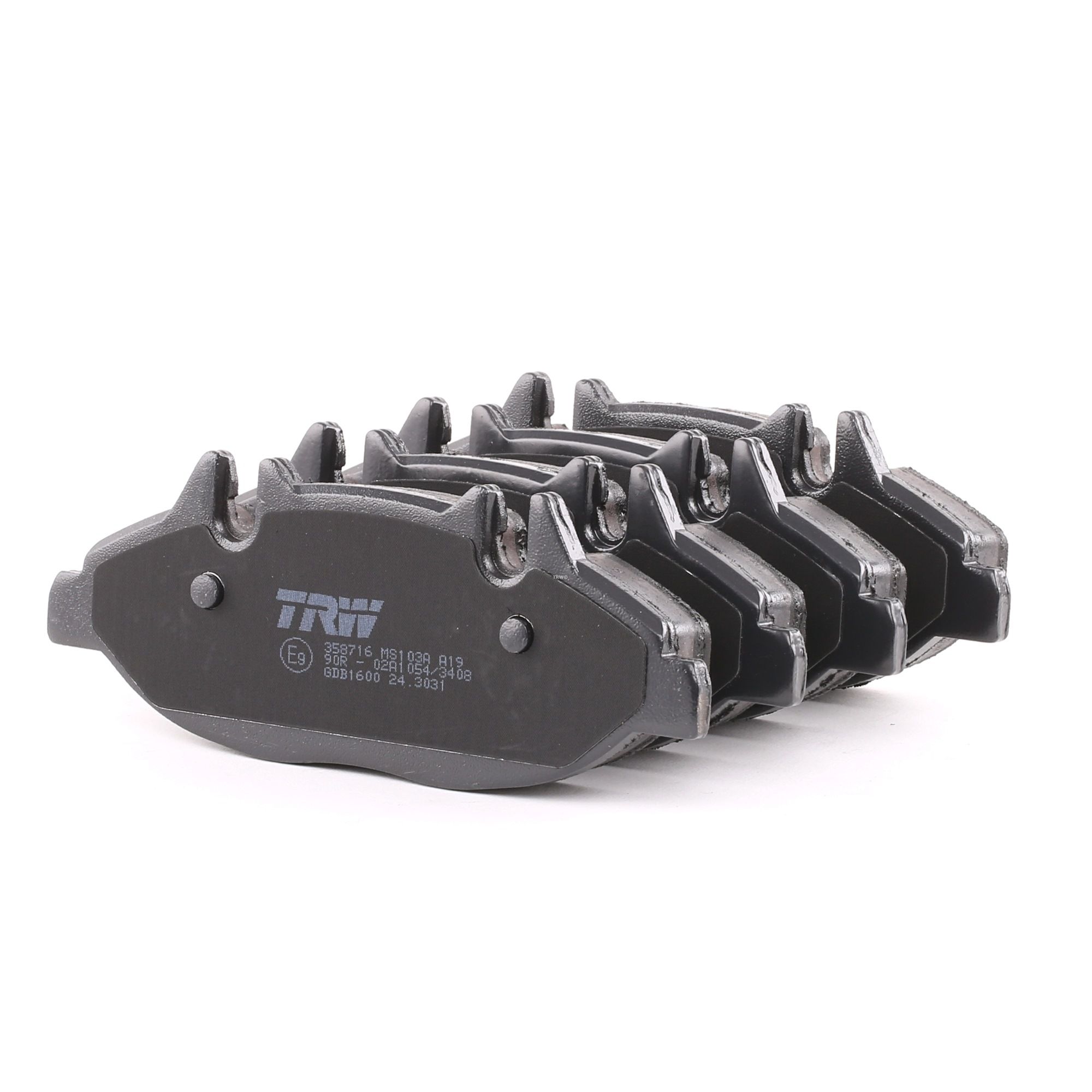 Mercedes VIANO Set of brake pads 2192226 TRW GDB1600 online buy