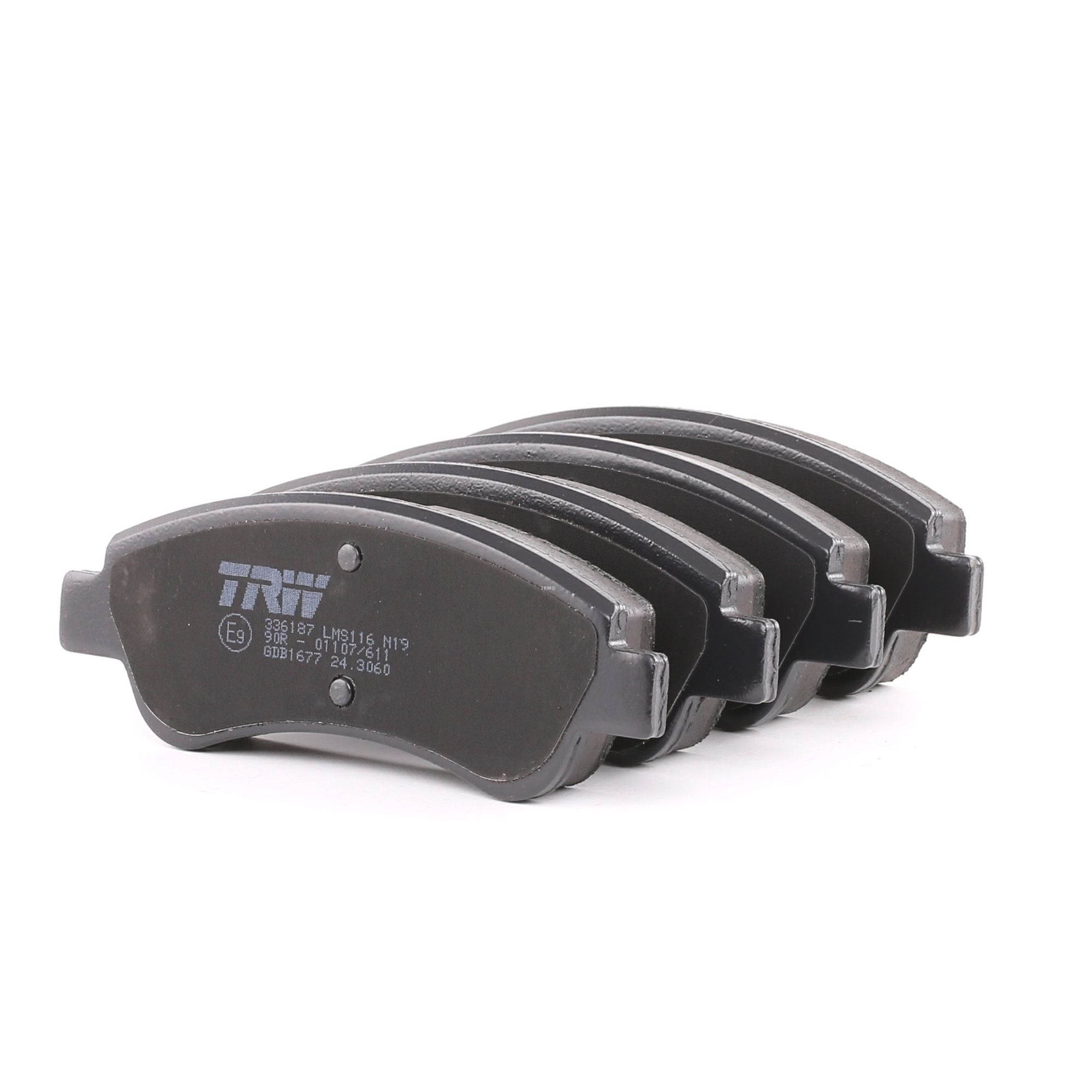 23954 TRW COTEC nicht für Verschleißwarnanzeiger vorbereitet, mit Bremssattelschrauben, mit Zubehör Höhe: 51,5mm, Breite: 137,0mm, Dicke/Stärke: 18,8mm Bremsbelagsatz GDB1677 günstig kaufen