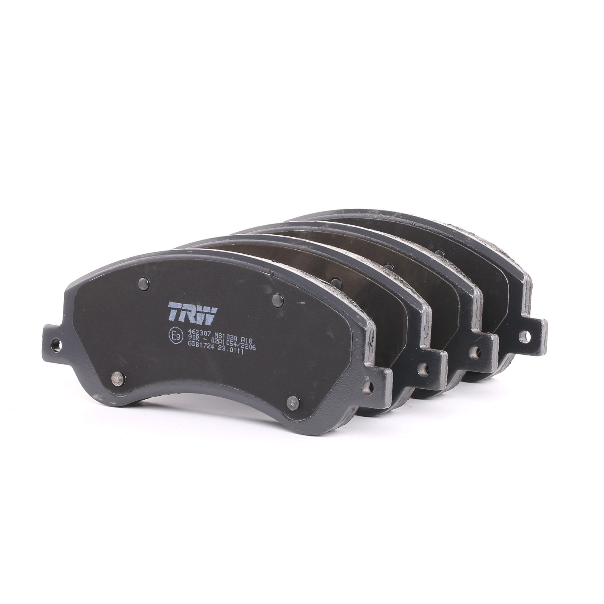 Zestaw klocków hamulcowych, hamulce tarczowe TRW GDB1724 - Ford TRANSIT Hamulce cześci zamówić