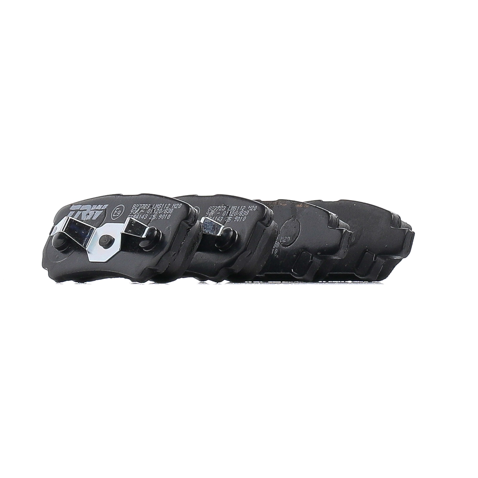 24014 TRW not prepared for wear warning indicator Height 1: 40mm, Height 2: 35,5mm, Width 1: 85,5mm, Width 2: 106mm, Thickness: 15,5mm Brake pads GDB4143 buy