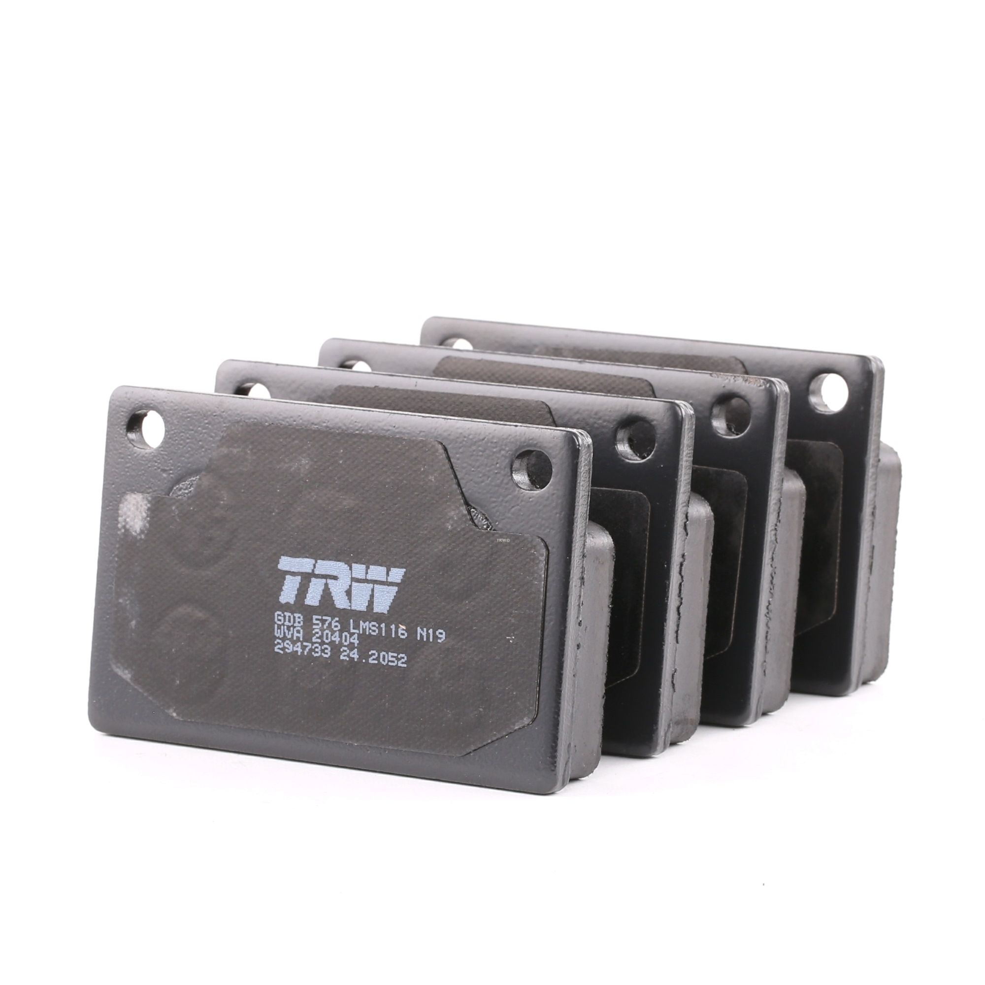 Original TRW 20153 Disc brake pads GDB576 for VOLVO 260