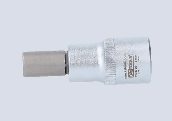 KS TOOLS ISO 1174, DIN 3121, 9,0, Acier chrome-vanadium, Dix pans Clé à douille 515.0796 acheter en ligne
