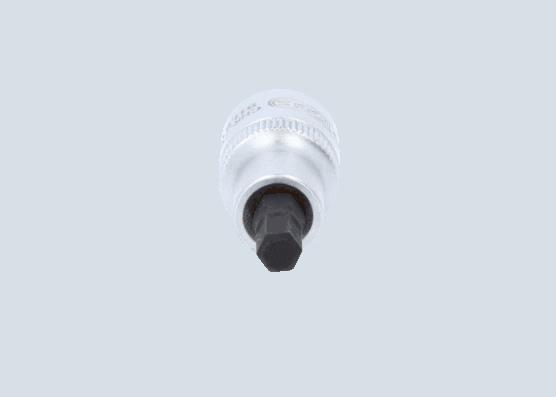 KS TOOLS DIN 3120, ISO 1174, DIN 7422, 7, Chrome Vanadium Steel, Hexagon Socket, Knurled Socket 911.9103 buy