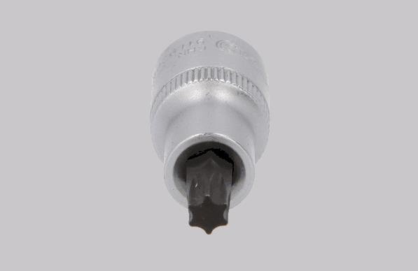KS TOOLS 911.9206 Clé à douille DIN 3120, ISO 1174, ISO1174, T45, Acier chrome-vanadium, Torx, moleté