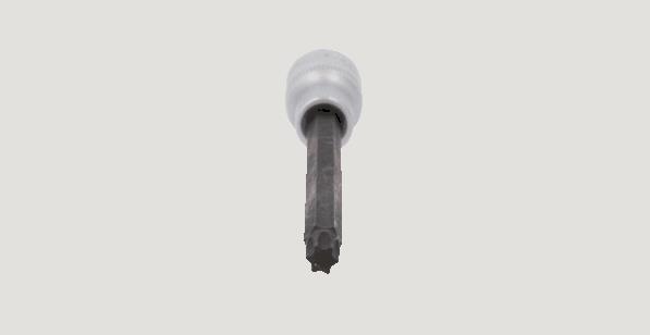 Kjøp 911.9222 KS TOOLS DIN 3120, ISO 1174, ISO1174, T45, Krom-vanadium-stål, torx, riflet Pipenøkkelinnsats 911.9222 Ikke kostbar