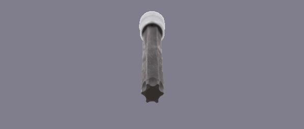 KS TOOLS DIN 3120, ISO 1174, ISO1174, T70, Chrome Vanadium Steel, Torx, Knurled Socket 911.9232 buy