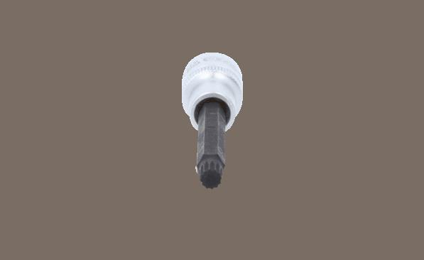 KS TOOLS DIN 3120, ISO 1174, ISO1174, M8, Chrome Vanadium Steel, Male Star, Female Star, Knurled Socket 911.9311 buy