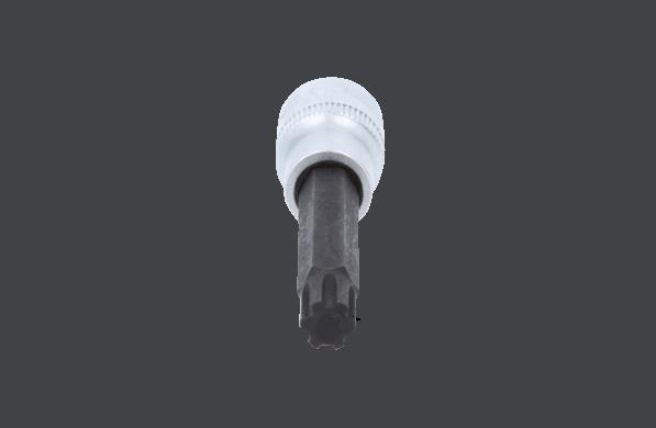 KS TOOLS Steckschlüsseleinsatz 911.9415 M10, Chrom-Vanadium-Stahl, Innenkeilprofil (Ribe CV)