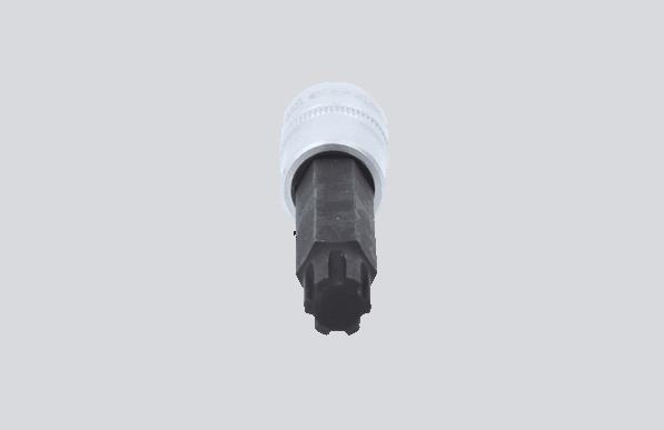 KS TOOLS Steckschlüsseleinsatz 911.9417 M13, Chrom-Vanadium-Stahl, Innenkeilprofil (Ribe CV)