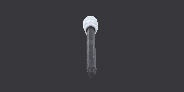KS TOOLS Steckschlüsseleinsatz 911.9428 M9, Chrom-Vanadium-Stahl, Innenkeilprofil (Ribe CV)