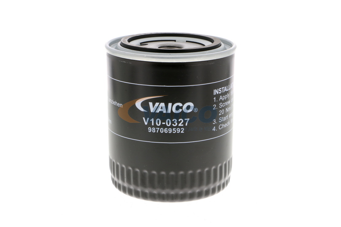 VAICO V10-0327 Oil filter 3/4-16 UNF, Original VAICO Quality, with one anti-return valve, Spin-on Filter