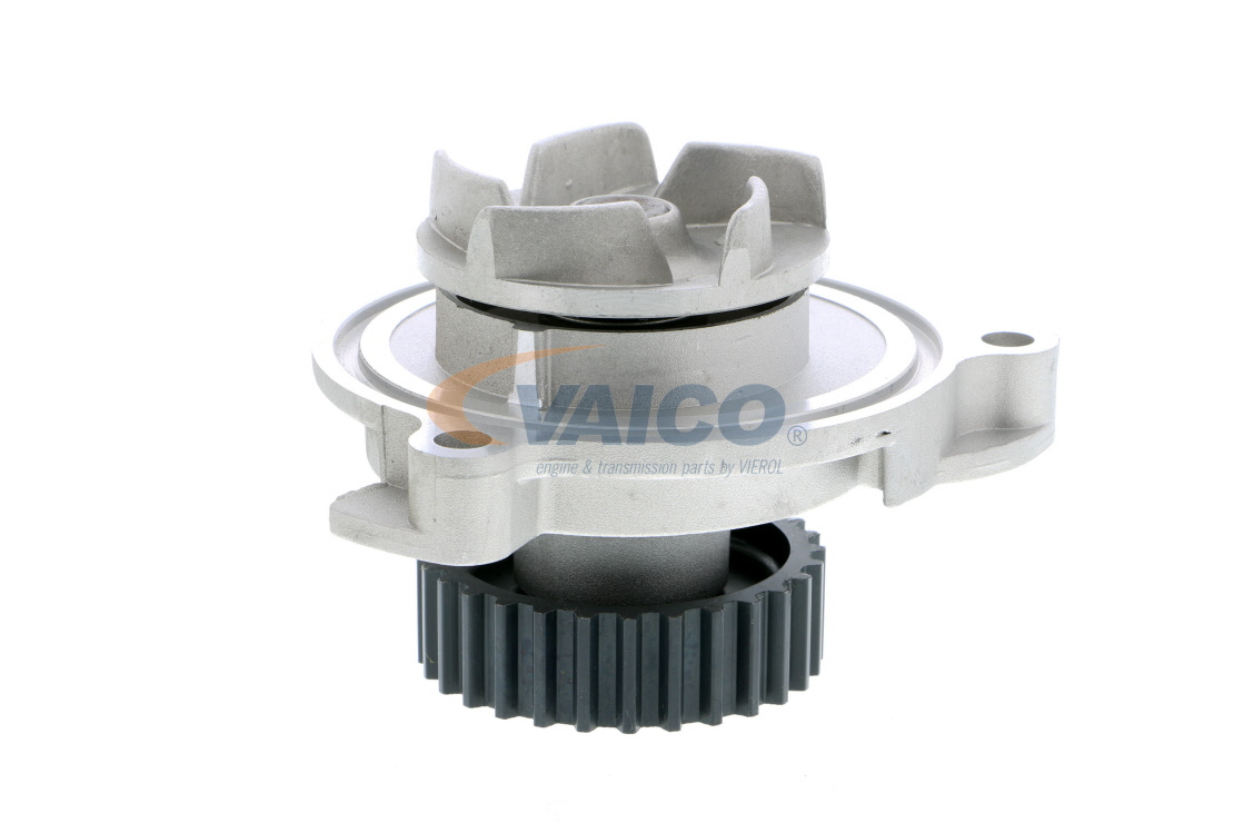 VAICO V10-50028 Water pump with gaskets/seals, with water pump seal ring, Mechanical, Metal impeller, Original VAICO Quality