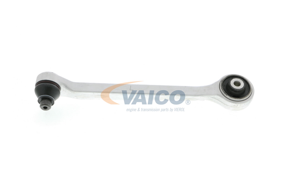 V10-7013 VAICO Control arm AUDI Original VAICO Quality, with bearing(s), Upper, Front, Front Axle Left, Control Arm, Aluminium