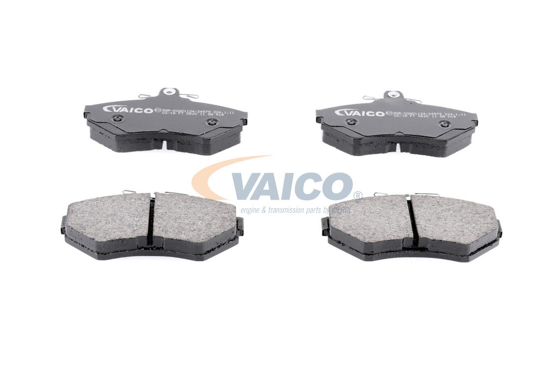 VAICO V10-8136 Brake pad set Q+, original equipment manufacturer quality, Front Axle, excl. wear warning contact, without accessories