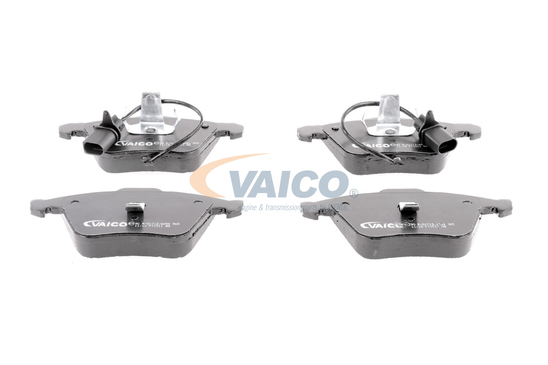 VAICO V10-8181 Brake pad set Q+, original equipment manufacturer quality, Front Axle