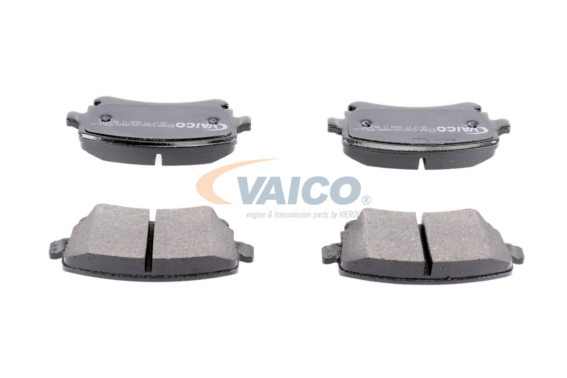 Original V10-8188 VAICO Set of brake pads KIA