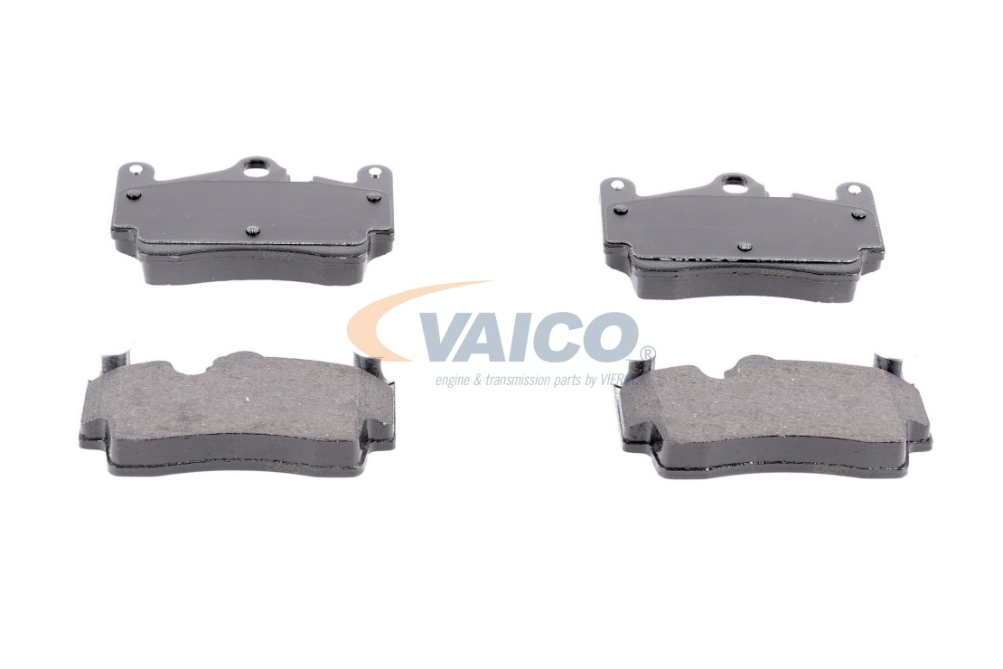 WVA 23694 VAICO Q+, original equipment manufacturer quality, Rear Axle, prepared for wear indicator, without accessories Width: 112,2mm, Thickness: 16,6mm Brake pads V10-8191 buy
