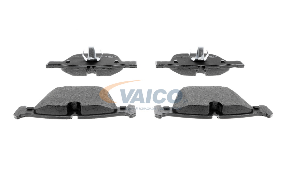 VAICO V20-8164 Brake pad set Q+, original equipment manufacturer quality, Rear Axle, prepared for wear indicator, excl. wear warning contact