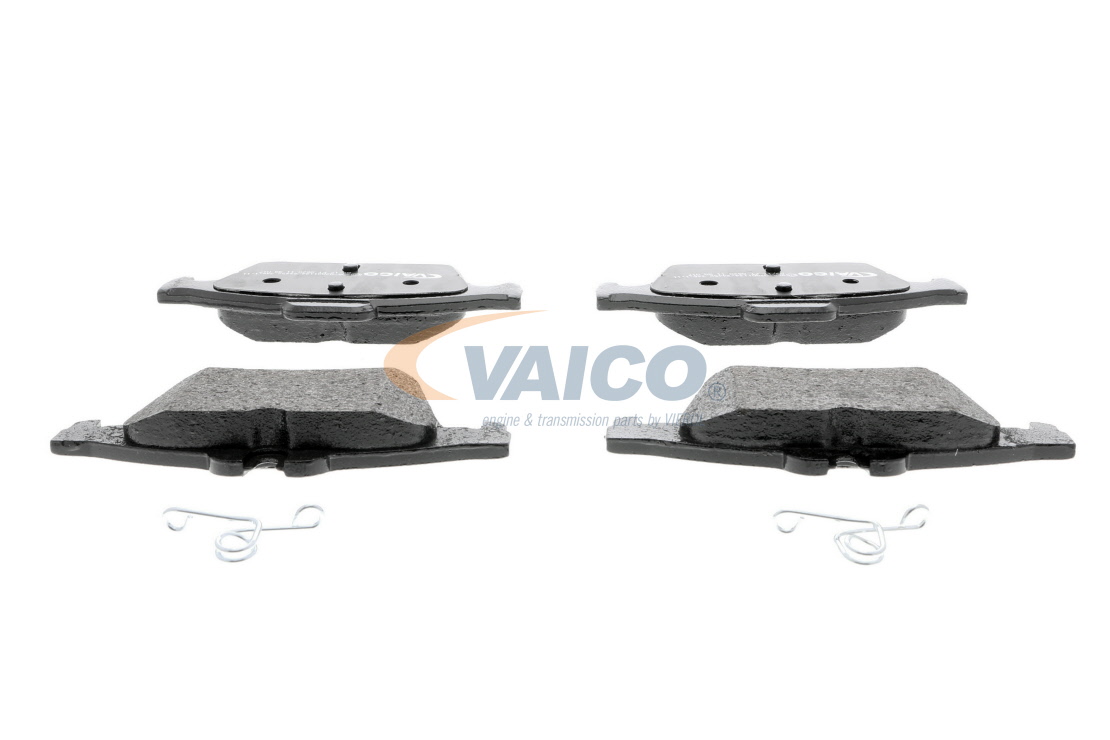V25-0226 VAICO Q+, Erstausrüsterqualität, Hinterachse, nicht für Verschleißwarnanzeiger vorbereitet Höhe: 51,9mm, Breite: 123,0mm, Dicke/Stärke: 16,5mm Bremsbelagsatz V25-0226 günstig kaufen