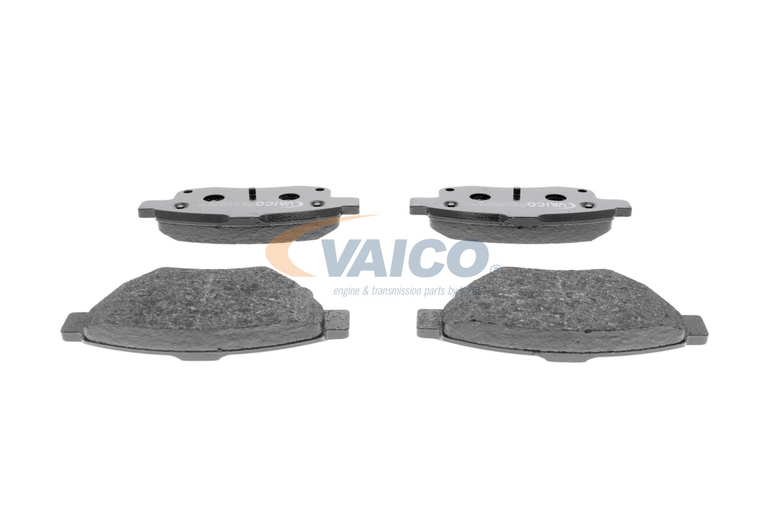 VAICO V25-8127 Jarrupalat, levyjarru Q+, original equipment manufacturer quality, Taka-akseli, Sis. kulumisenilmaisimen