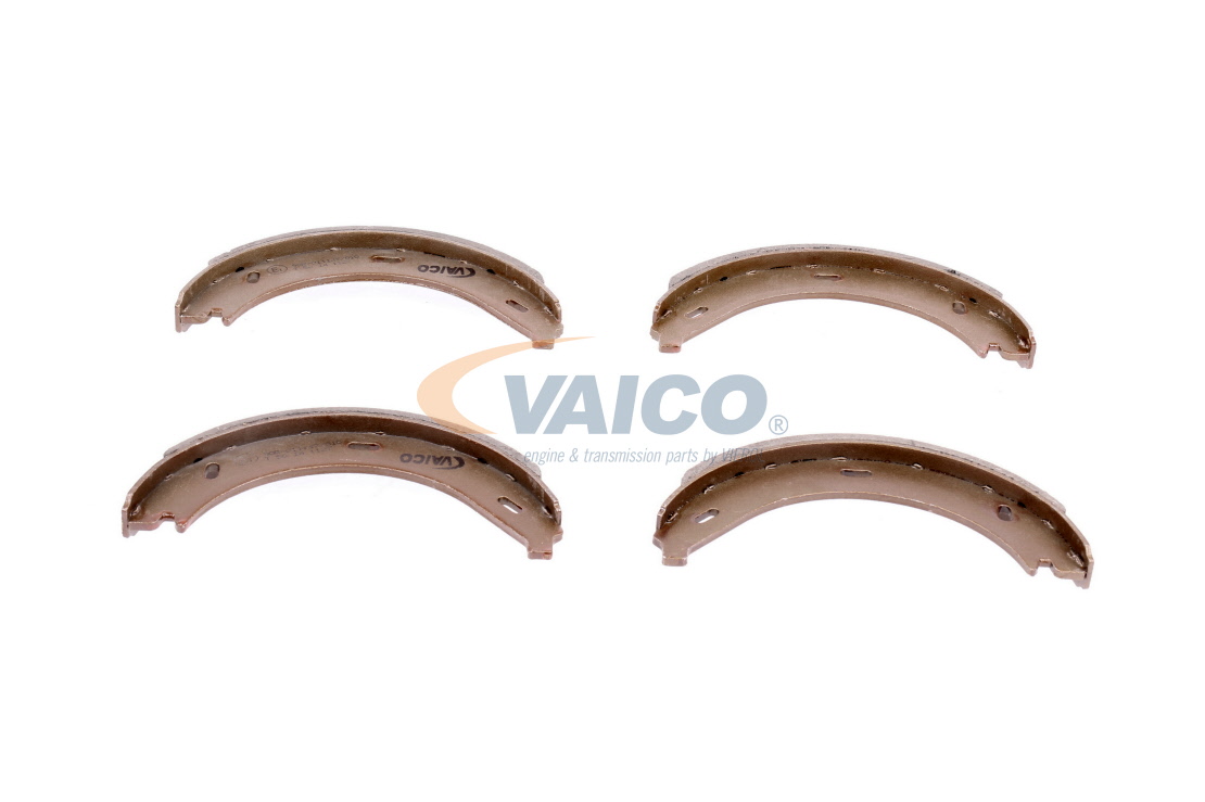 V30-6136 VAICO Parking brake shoes MERCEDES-BENZ Rear Axle, Q+, original equipment manufacturer quality