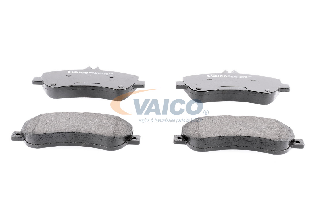 VAICO Q+, original equipment manufacturer quality, Front Axle, prepared for wear indicator, excl. wear warning contact, with accessories Height 1: 68,3mm, Height 2: 79,5mm, Width: 165,1mm, Thickness: 20,7mm Brake pads V30-8318 buy