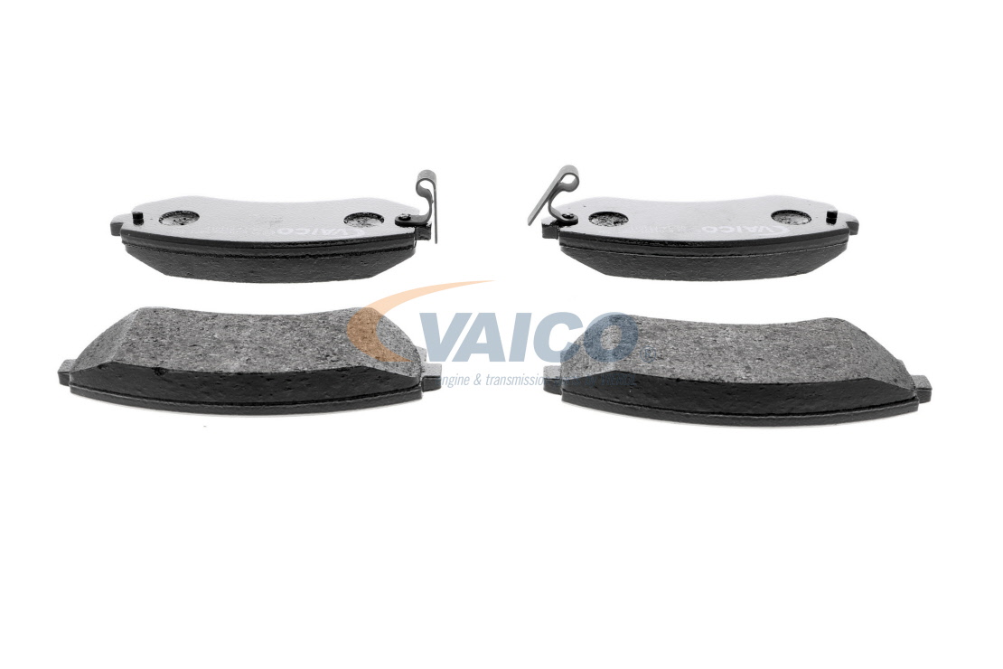 Køb V38-0032 VAICO Q+, original equipment manufacturer quality, med akustisk advarsel for slid Höhe: 50,4mm, Breite: 121,0mm, Dicke/Stärke: 16mm Bremseklodser V38-0032 billige
