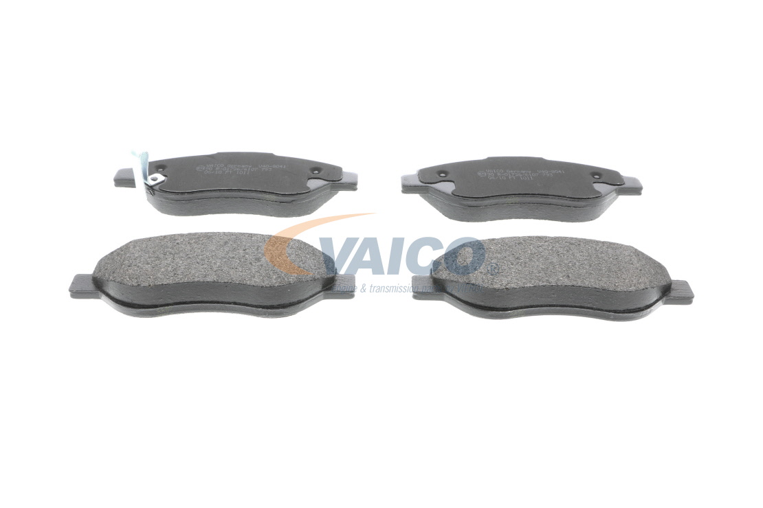 Opel COMBO Disk brake pads 2220756 VAICO V40-8041 online buy