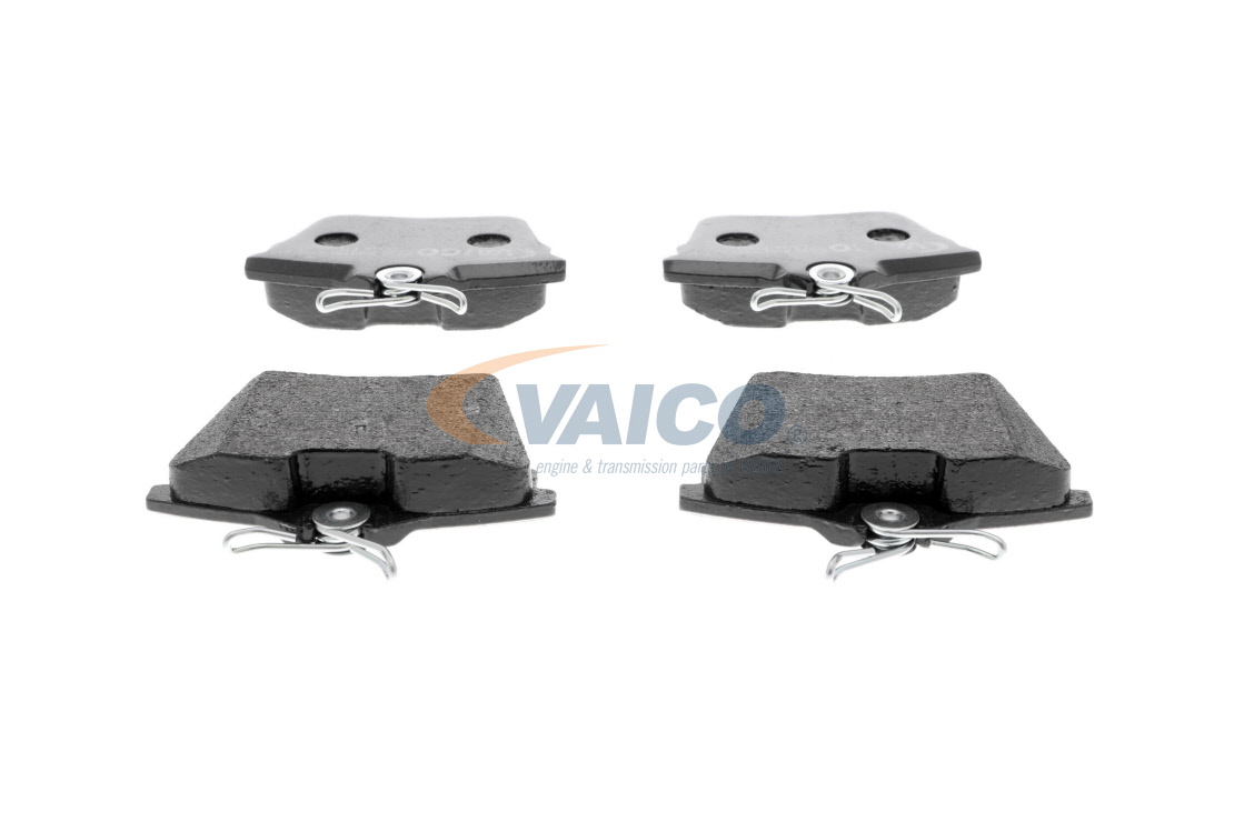 VAICO V42-4118 Jarrupalat, levyjarru Q+, original equipment manufacturer quality, Taka-akseli, Ilman kulumisenilmaisinta