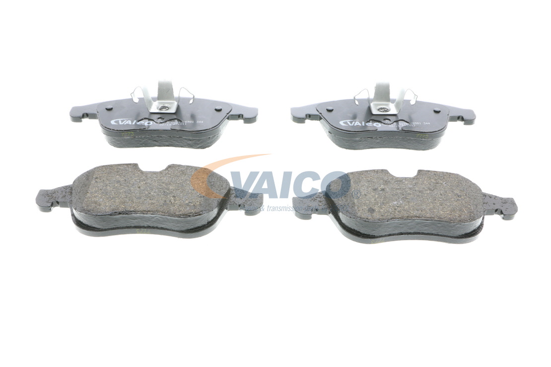 VAICO Q+ qualità di primo fornitore, Assale anteriore, non predisposto per visualizzazione avviso usura Altezza 2: 68,7mm, Alt.: 63,5mm, Spessore 2: 18mm, Spessore: 18mm Pastiglie dei freni V46-0137 acquisto online