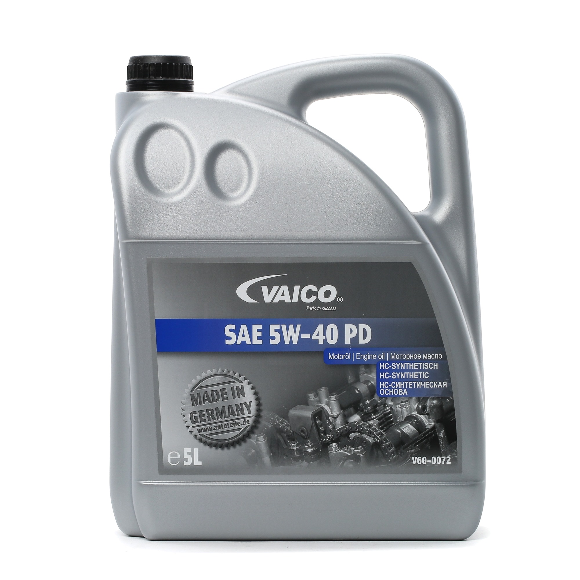 VAICO V60-0072 Olie 5W-40, 5L, Synthetische olie