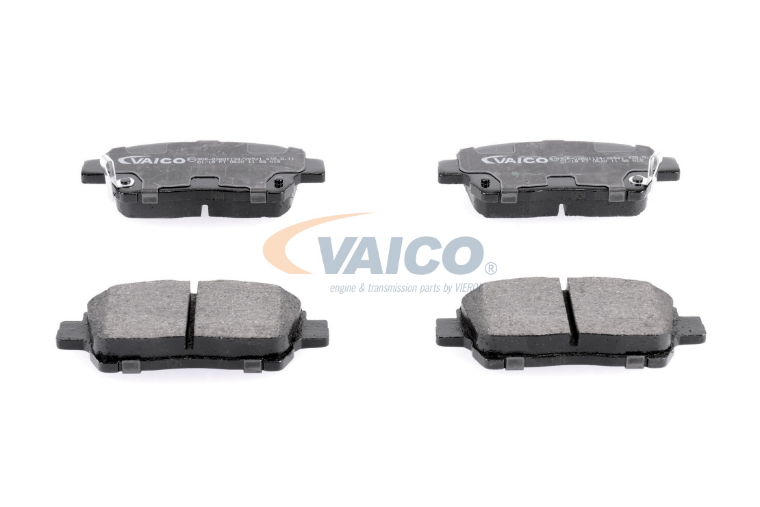 VAICO Q+, original equipment manufacturer quality, Front Axle, with acoustic wear warning Height: 51,2mm, Width: 116,4mm, Thickness: 16,5mm Brake pads V70-0033 buy