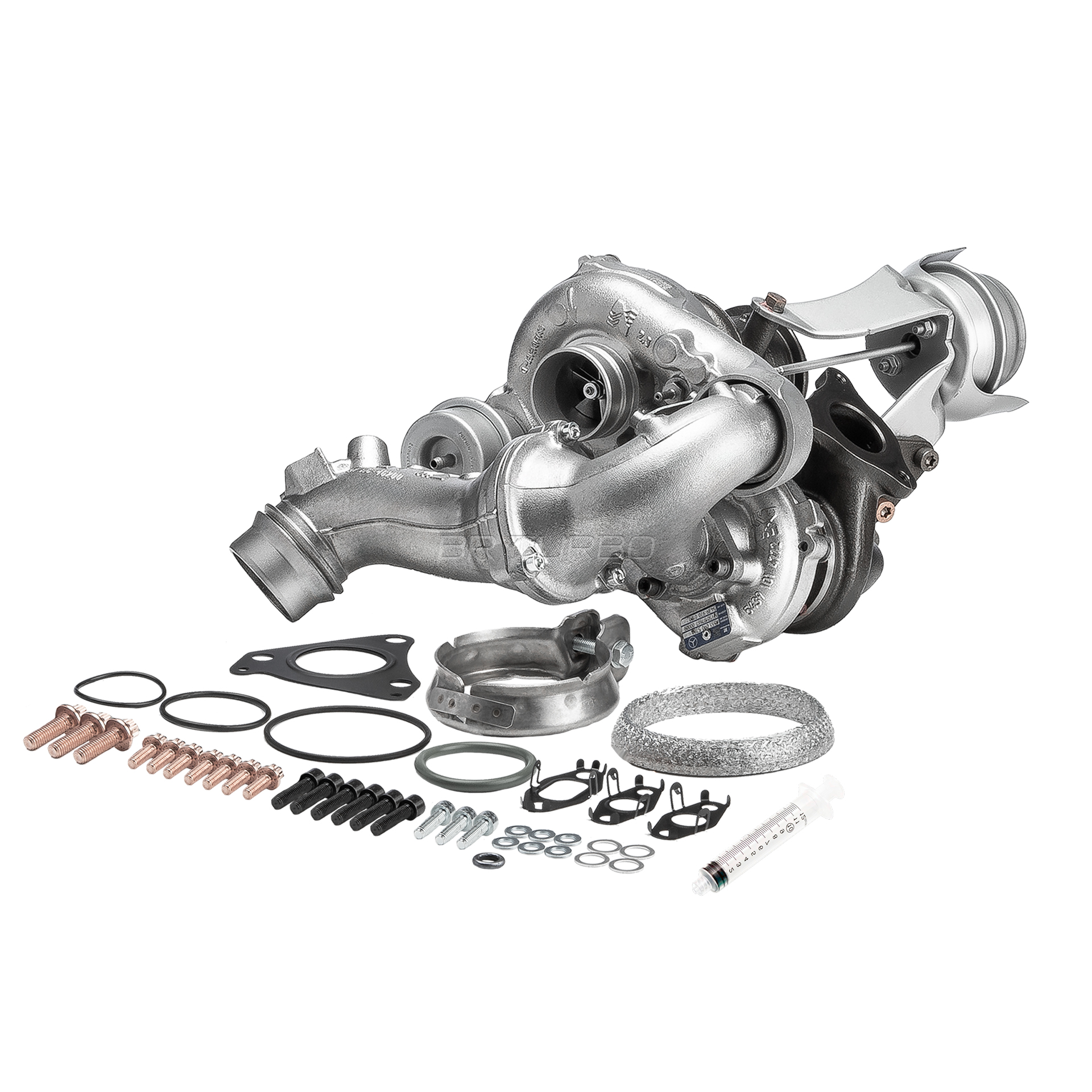 BR Turbo 10009880081RSM Turbocompresseur Turbo, avec matériel de montage/fixation