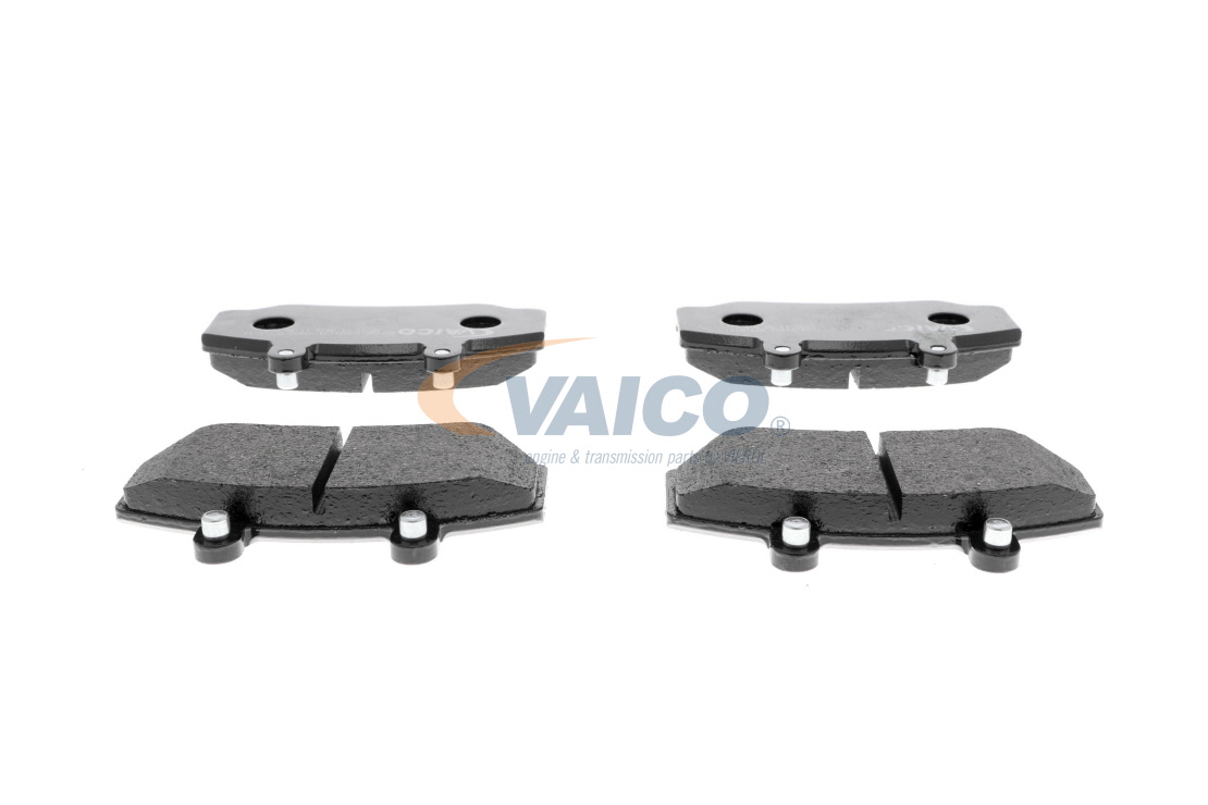 VAICO Q+, calidad de primer equipo, Eje delantero, excl. contacto de avisador de desgaste, no preparado para indicador de desgaste Altura: 62,2mm, Ancho: 113,8mm, Espesor: 16,7mm Pastillas de freno V95-0149 comprar online