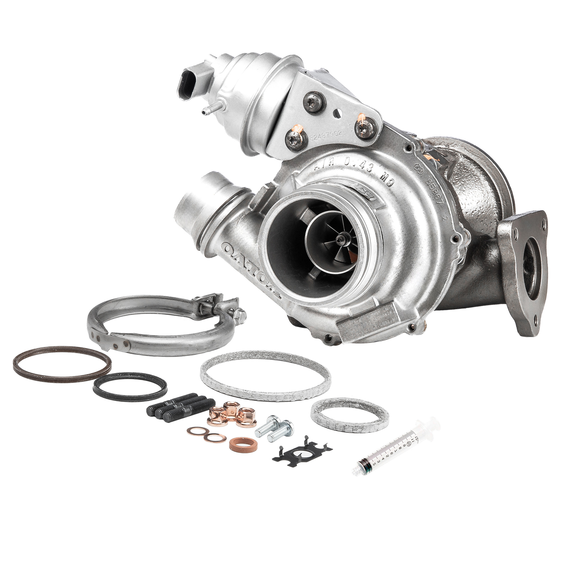 836265-0001 BR Turbo Turbo 836265-5001RSM Turbo, mit Anbau-/Befestigungsmaterial