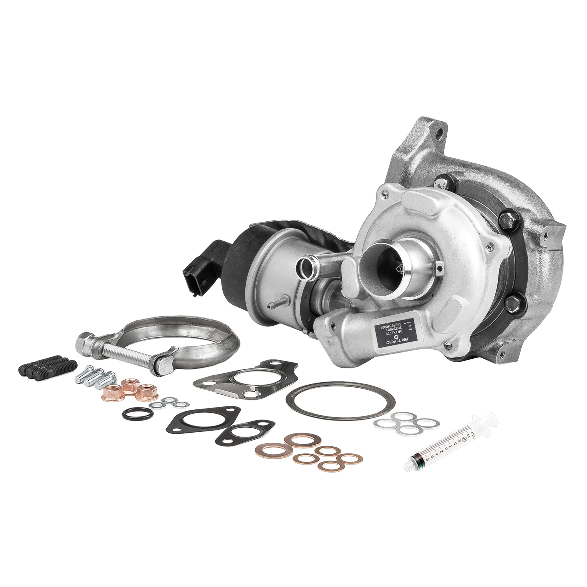 Vesz 54359880037RS BR Turbo Turbo, rászerelő/rögzítő anyaggal Turbó BRTX7759M alacsony áron
