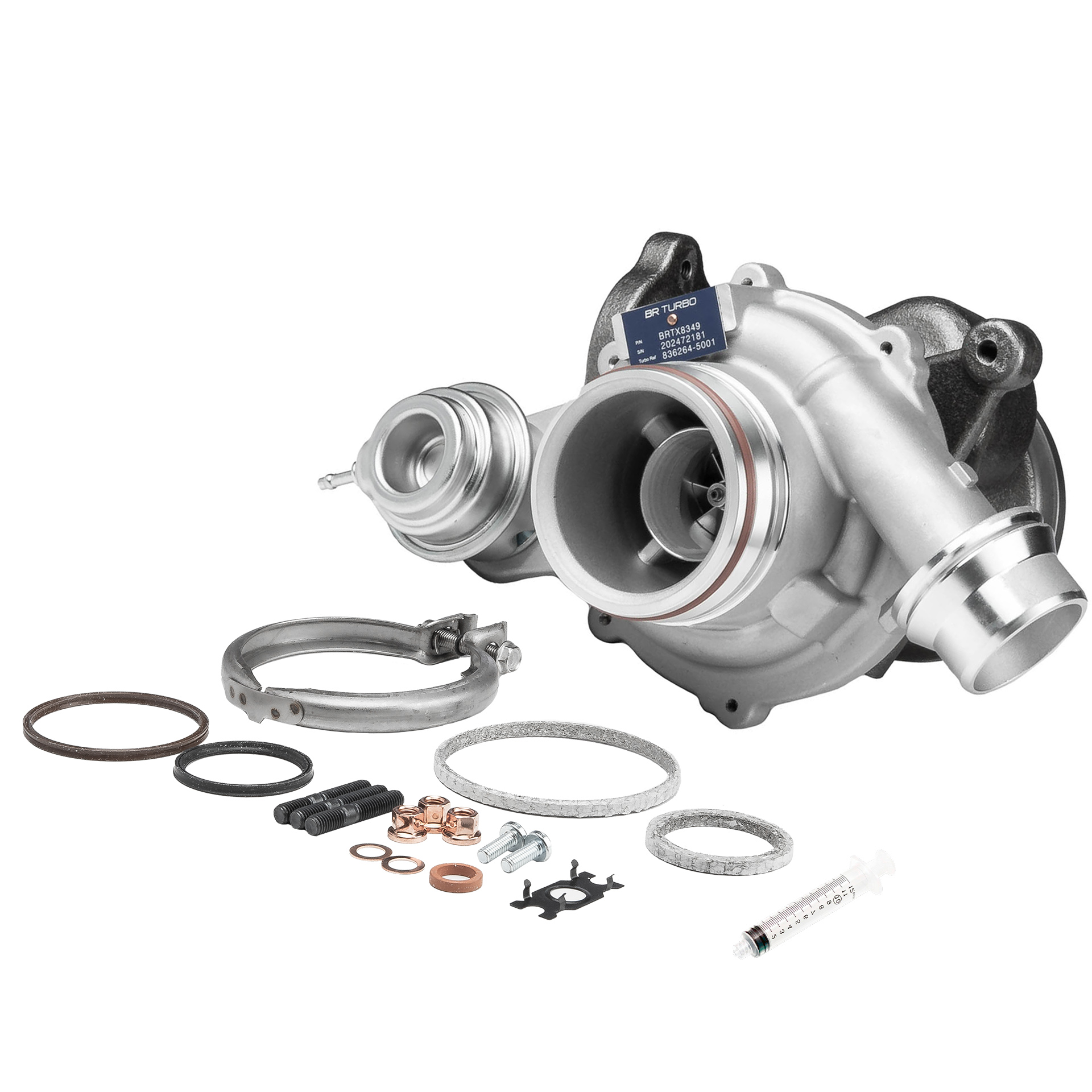 BR Turbo BRTX8349M originalios VOLVO S60 II Cross Country (134) Turbina kaina
