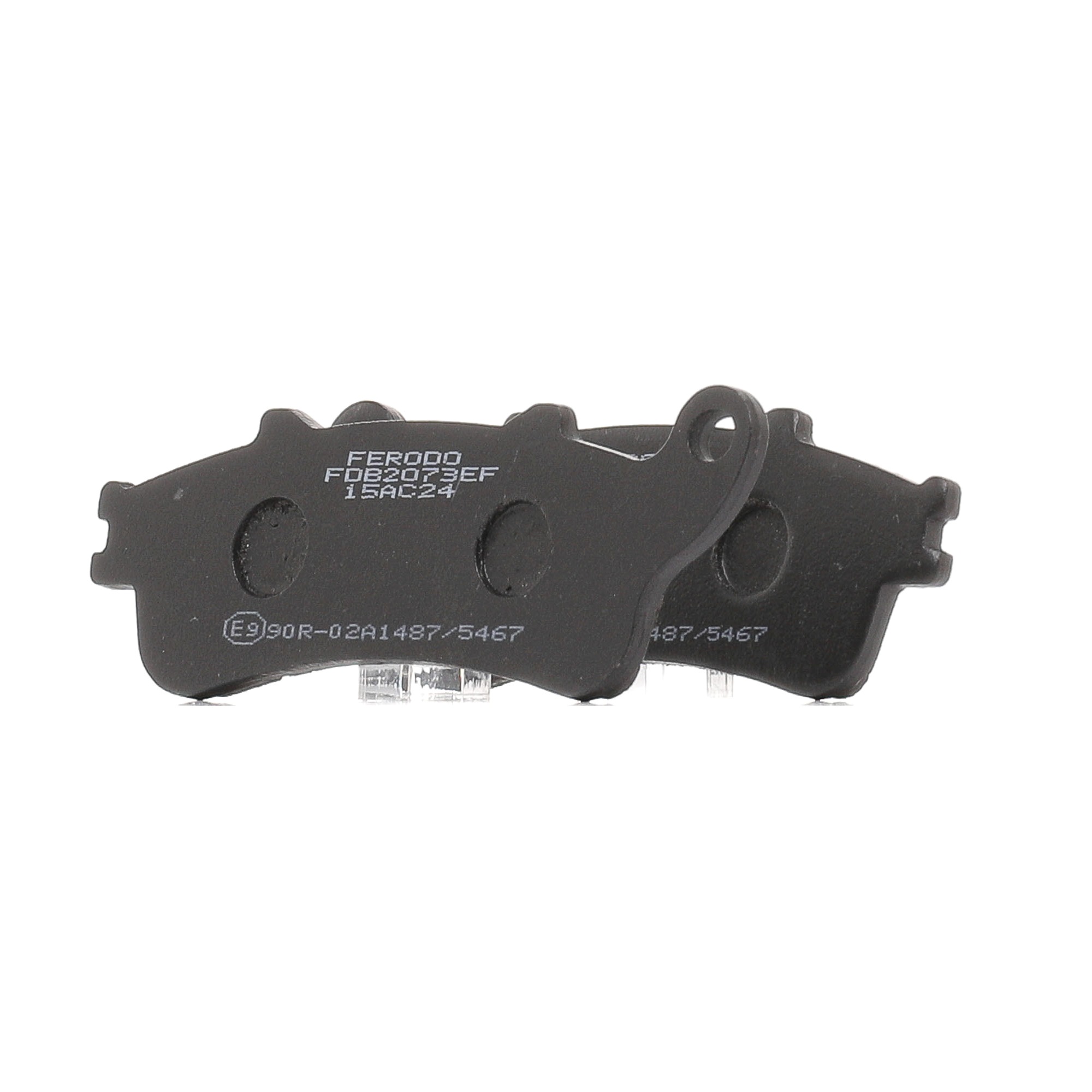 FERODO Height: 40,1mm, Width: 115mm, Thickness: 7,6mm Brake pads FDB2073EF buy