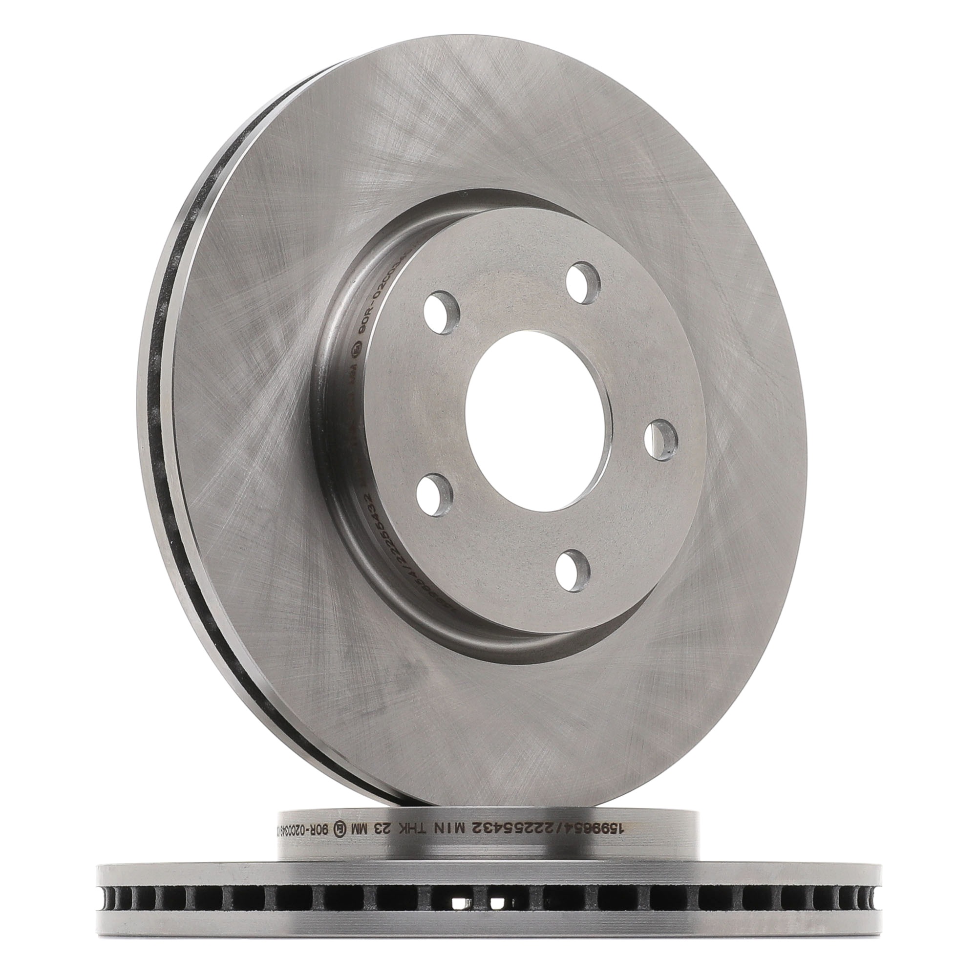 RIDEX 82B3425 Brake disc Front Axle, 278x25mm, 5x108, Vented, Cast Iron