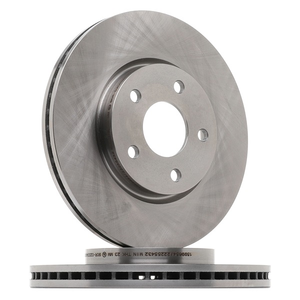 RIDEX 82B3425 Brake disc