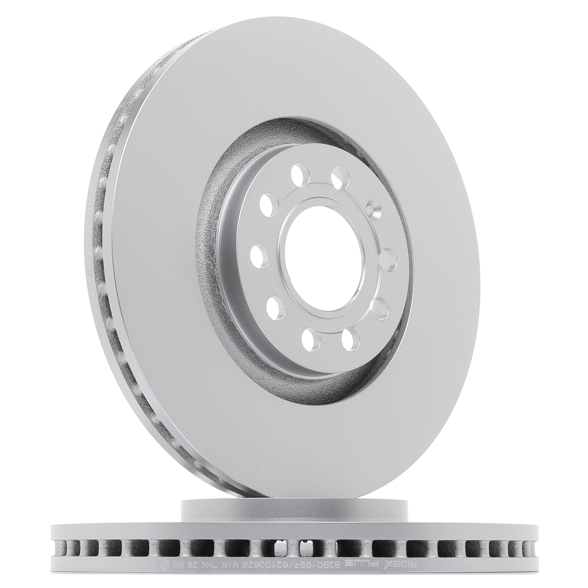 RIDEX PLUS 82B0199P Disque de frein Essieu avant, 320x30mm, 5/10x112, ventilé, Fonte grise