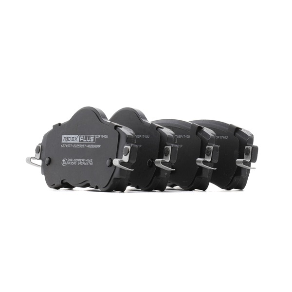 RIDEX <span>PLUS</span> Brake pad set 402B0881P