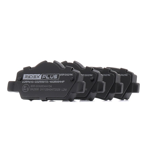 RIDEX <span>PLUS</span> 402B0844P Bremsbeläge