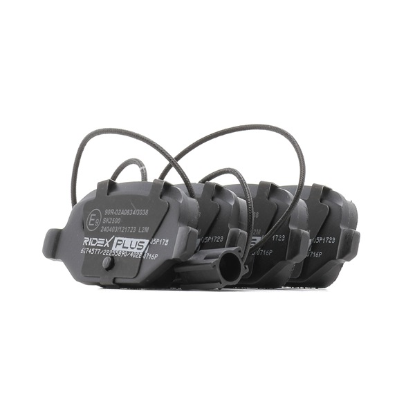 RIDEX <span>PLUS</span> Brake pad set 402B0716P