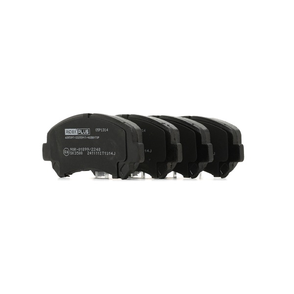RIDEX <span>PLUS</span> Brake pad set 402B0173P